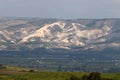 Landscape in the mountains in northern Israel