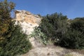 Landscape in the mountains in northern Israel