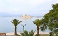 Landscape of Nafplio harbor Argolis Greece