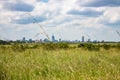 Landscape of Nairobi skyline view