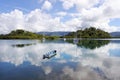 Landscape of Nakama Creek in Savusavu in Vanua Levu Island, Fiji Royalty Free Stock Photo