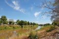 Landscape of Nan river at Pitsanulok