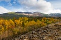 Landscape in the national park Daisetsuzan