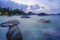 Landscape of natuna dive resort