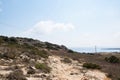 Landscape of a natural park Cape Greco near Ayia Napa, Cyprus Royalty Free Stock Photo