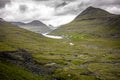 Landscape nature on the Faroe Islands,