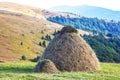 Landscape and nature in the highlands of the Ukrainian Carpathians Royalty Free Stock Photo