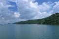 Landscape, nature, jaisamand lake, rajasthan,India Royalty Free Stock Photo