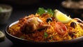 Delicious Indian Spicy Chicken Biryani