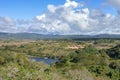 Landscape near archaeological site of Chinkultic in Chiapas