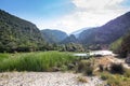 Landscape near Cala Luna, Sardinia, Italy Royalty Free Stock Photo