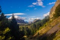 Landscape near Coyhaique in chilean Patagonia. Royalty Free Stock Photo