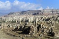 Landscape in Cappadocia Royalty Free Stock Photo