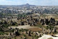 Landscape in Cappadocia Royalty Free Stock Photo