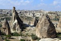 Landscape in Cappadocia Royalty Free Stock Photo