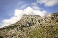 Landscape near Kotor town. Montenegro Royalty Free Stock Photo
