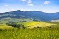Landscape, near Kraliky town, East Bohemia, Czech republic Royalty Free Stock Photo