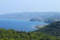 Landscape near Kritinia in sunny day