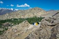 A landscape Near Likir Monastery, Ladakh, Jammu and Kashmir, India.