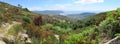 Landscape near Marina di Campo in south part of island Elba