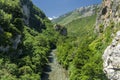 Landscape near Santa Domenica Talao, Calabria Royalty Free Stock Photo