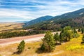 Landscape Near Sheridan, Wyoming Royalty Free Stock Photo