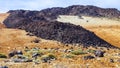 Landscape near Teide volcano, Tenerife Royalty Free Stock Photo