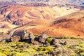 Landscape near Teide volcano, Tenerife Royalty Free Stock Photo