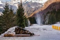 Landscape Near Timau, North East Italy