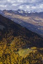 Landscape near Timmelsjoch - high Alpine road, Oetztal valley, Austria