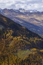 Landscape near Timmelsjoch - high Alpine road, Oetztal valley, Austria