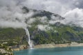 Landscape near Val d'isere and Tignes, Savoy, France