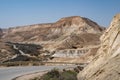 Landscape in the Negev desert near Borot Lotz.