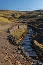 The landscape of Nenthead, Cumbria which mined for lead