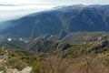 Landscape of Nestos River Gorge near town of Xanthi, Greece