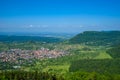 Landscape at Neuffen, Swabian Alb, Germany Royalty Free Stock Photo