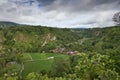 Landscape of the Ngarai Sianok Canyon, Bukittinggi, West Sumatra, Indonesia Royalty Free Stock Photo