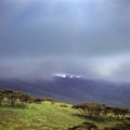 Landscape of crater ngoro ngoro in tanzania Royalty Free Stock Photo
