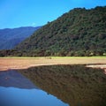 Landscape of crater ngoro ngoro in tanzania