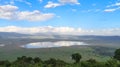 Landscape of NgoroNgoro crater. Tanzania, Africa Royalty Free Stock Photo