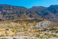 Landscape of Nisyros volcano in Greece Royalty Free Stock Photo