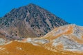 Landscape of Nisyros volcano in Greece Royalty Free Stock Photo
