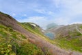 Landscape of Northern Japan Alps Royalty Free Stock Photo