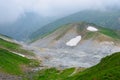 Landscape of Northern Japan Alps Royalty Free Stock Photo