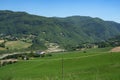 Landscape of the Nure valley near Bettola