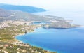 Landscape of Old Epidaurus Argolis Greece - Palaia Epidauros - landscape from above