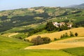 Landscape in the Oltrepo Pavese (Italy) Royalty Free Stock Photo