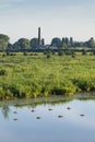 Landscape at Ooijpolder Royalty Free Stock Photo