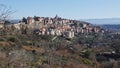 Landscape of the italian common Orte