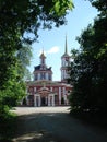 Landscape with the Orthodox church